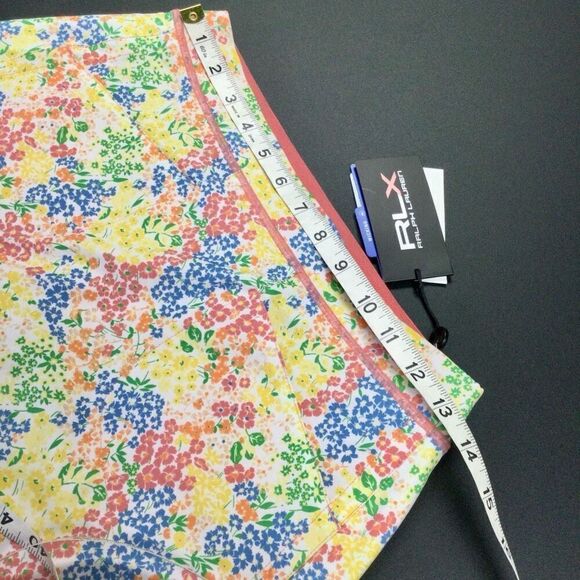 NWT RLX Ralph Lauren Womens Pink Floral Performance Golf Skort Skirt Size XS - Picture 8 of 14